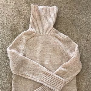 Light pink jcrew turtleneck